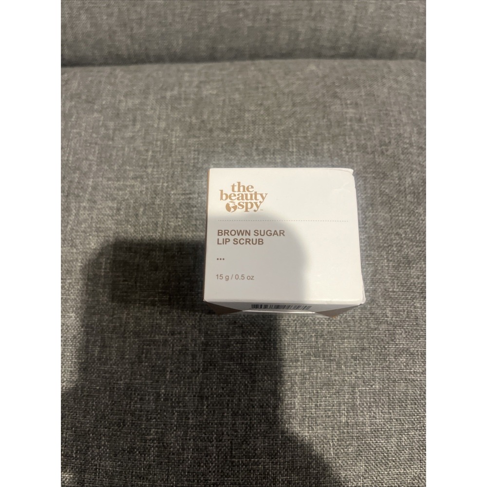 The Beauty Spy BROWN SUGAR Lip Scrub New in box Sealed 0.5 oz Each